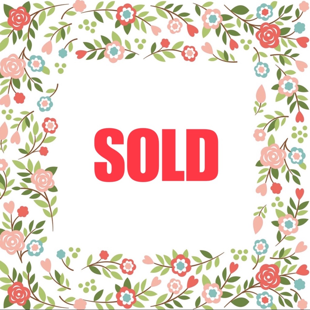 Sold past this point. 💛